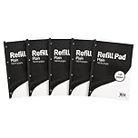 SUMMIT A4 Refill Pad, Plain Paper, 160 Page, Pack of 5