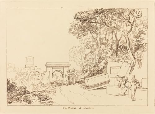 Toile La femme de Samarie par Turner 60x90cm pour habiller un grand mur vide avec élégance