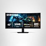 SAMSUNG 40” Odyssey G7 (G75F) WUHD Resolution, 180Hz, Curved Gaming Monitor, 1ms Response Time (GtG), VESA DisplayHDR™ 600, AMD FreeSync™ Premium Pro, LS40FG75DENXZA, 2025