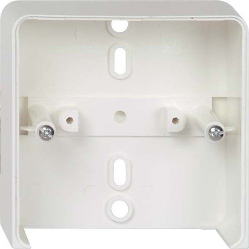 Preisvergleich Produktbild Elso 504110 leer 1fach für AP RENOVIERUNG perlweiss Geräteträger leer.1-Fach.pw