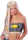 Rubie's womens Long Blond Hippie Wig Party Supplies, As Shown, One Size US