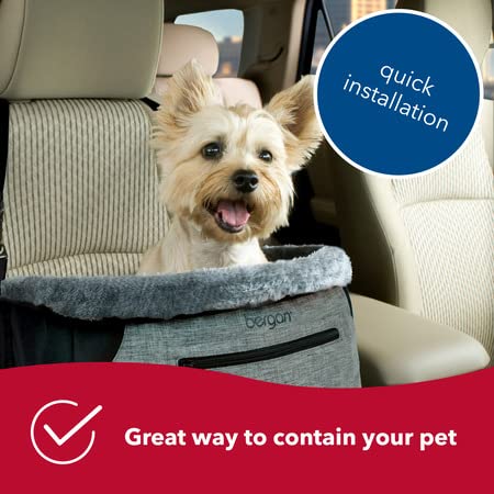 Coastal Pet Bergan - Comfort Hanging Dog Booster - Black - Small - Up To 30 Pounds #TOP2