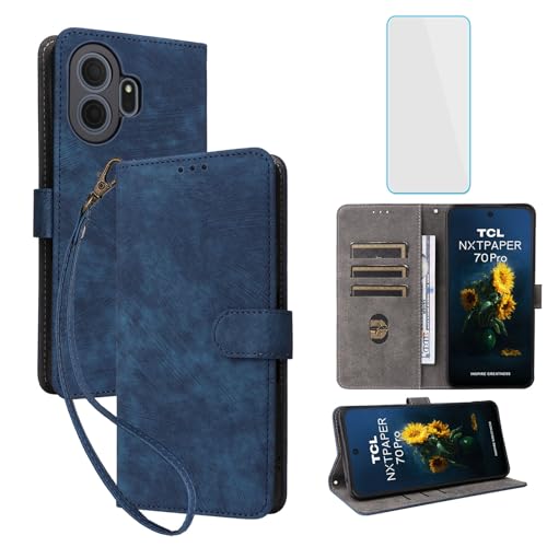 Housse TCL Nxtpaper 70 Pro 5G étui cuir à rabat pour vos déplacements
