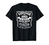 Photo Gallery 63rd birthday vintage born in 1962 classic original maglietta Photo Gallery 63rd birthday vintage born in 1962 classic original maglietta