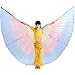 MUNAFIE Halloween Costumes Belly Dance Isis Wings (Wings+Stick+Bag) Rainbow