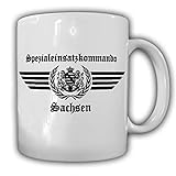 Tasse SEK Sachsen Spezialeinsatzkommando Logo Polizei Auto Sitz Symbol Spezialeinheit Kaffee Becher #23681