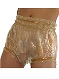 Fly love Sexy Latex Herren Slip Gummi Shorts Unterwäsche (M)