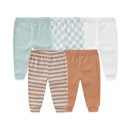 Image of Kiddiezoom Newborn Baby Layette Set 10-Piece with Bodysuits and Pants Set for Unisex Baby Gift Sets