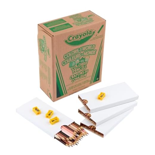 Crayola Colors of the World Skin Tone Colored Pencils Classpack (240ct), Classroom Must Haves, Teacher Supplies, Bulk Colored Pencils