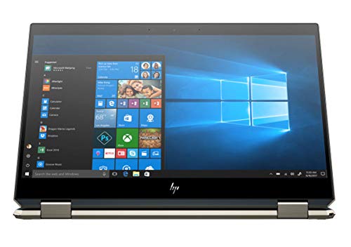 2019 HP Spectre x360 15t Touch 4K IPS AMOLED GTX 1650 2-in-1 with 6 core 9th Gen Intel i7 9750H, 1TB SSD, 16GB, 3 Years McAfee Security Key,Windows 10 PRO Upgrade, Worldwide Warranty (Poseidon Blue)