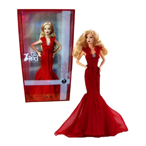 Barbie 2007 Go Red for Women