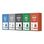 by Amazon – by Amazon Sortimentspackung, Aluminium-Kaffeekapseln, kompat