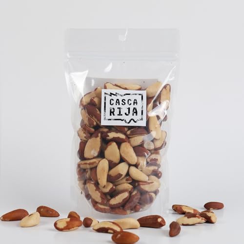 CASCA RIJA: Nuez do Brasil 500g | Sin Aceite, Sin Conservantes y Sin Sal Añadido | 100% Natural, Vegano