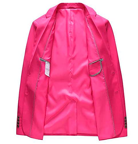 Men's Peak Lapel 2 Buttons Suit Jacket Slim Fit Prom Party Coat Wedding Dinner Coat Casual Coat2