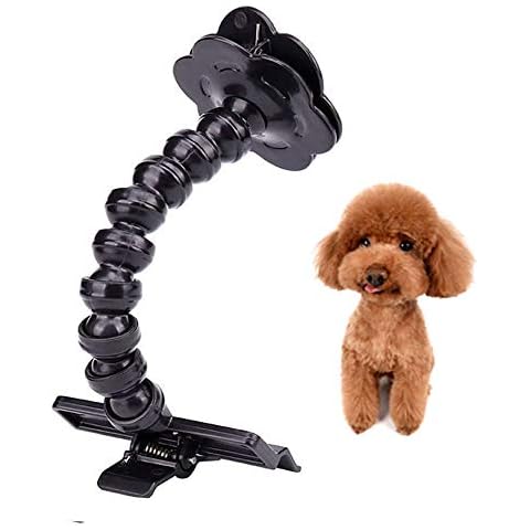 WDJGYHNANA Hund Selfie Kann für Hunde Katzen Fotografie verwendet Werden Tragbarer Dog Selfie Stick kann für Tierbedarf Verwendet Werden Jederzeit und überall Perfekte Fotos zu Machen(Schwarz) Cover