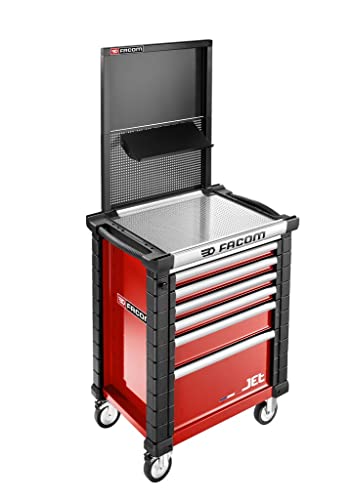 Facom JET.WA22-4 - Grande Étagère Inclinée pour Panneau Perforé - Construction en Acier - Revêtement Peinture Poudre Haute Qualité