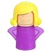 New Metro Angry Mama Cleaning Microwave Cleaner Cooking Kitchen Gadget Tools With Package (Purple)