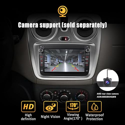Autoradio GPS pour Dacia Duster avec écran tactile et Bluetooth intégré