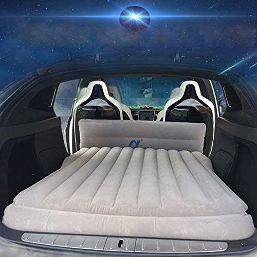LoveTesla Universal SUV Air Mattress,Car Travel Inflatable Mattress for Tesla Model S Model X 5 Seats, Air Bed Cushion for Camping Outdoor Home