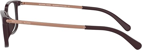 Miniatura 4 de Michael Kors Telluride MK 4060U 3332 - Lentes rectangulares de plástico negro de 2126in