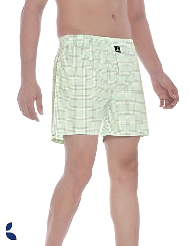 Image of Cotton Boxer Shorts for Men, Breathable, Comfortable & Lightweight (Pack of 2)