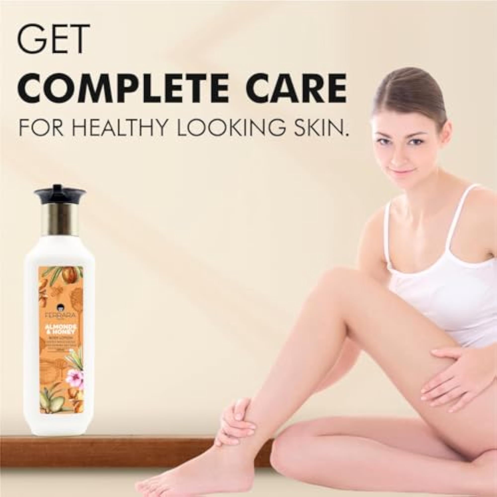 Almonds and Honey Body Lotion for Deep Moisturizing