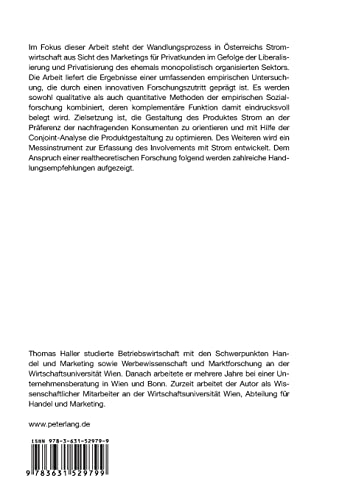 Marketing im liberalisierten Strommarkt; Kommunikation und Produktplanung im Privatkundenmarkt: 2