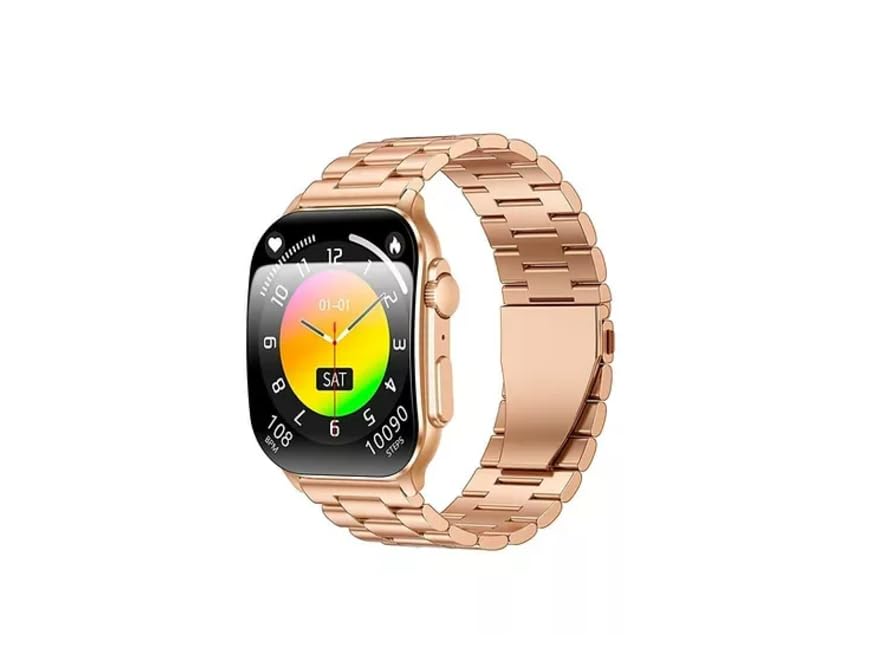 Montre Smartwatch Smarty 2.0 SW080L prestige NADIR avec écran Amoled premium et acier inoxydable rose