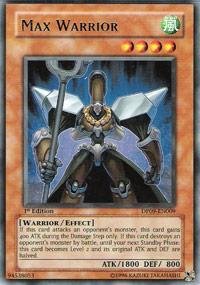 Max Warrior Yu-Gi-Oh DP09-EN009 carte rare 1st Edition Duelist Pack Yusei Fudo