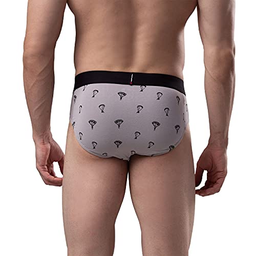 Image of Underjeans Men Cotton Blend Brief - Pack of 2