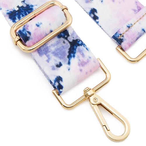 Image of ZOOEASS Wide Shoulder Strap Adjustable Replacement Belt Guitar Style Crossbody Bag Handbag Strap Multicolor Canvas Straps(Wide:1.5in)(Color42)