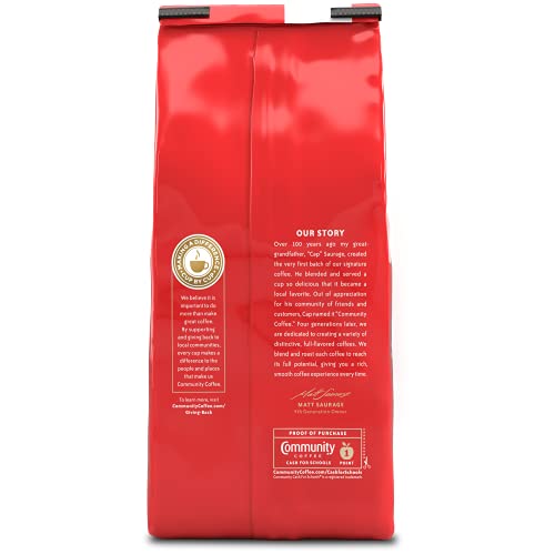 Community Coffee Breakfast Blend 36 Ounce, Medium Roast Whole Bean Coffee, 12 Ounce Bag (Pack of 3) miniatura 2