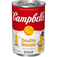 Campbell's Condensed Kids Double Noodle Soup, 10.5 oz Can
