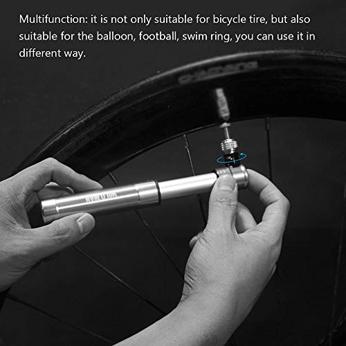 Leeofty Mountain Road Bicicleta Pneu Bomba Mini Bomba Portátil de Bicicleta EUA Francês Boca Geral B