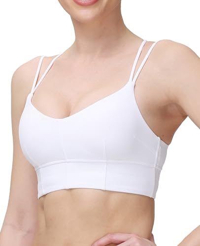 Image of MotoRun Bralettes for Women, Strappy Sports Bra Push up Bralette Sexy Bras Rave Top
