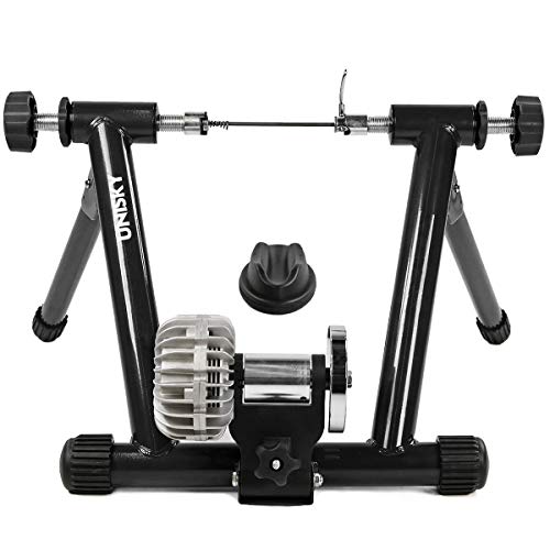 Popsport Fluid Bike Trainer Stand 330LBS Indoor Bicycle Trainer 750W Flowing Resistance Indoor Bike Trainer Exercise Stand for Indoor Riding Training and Exercise (Fluid Bike Trainer Stand) - Thumbnail 2