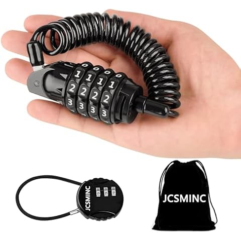 Jiaxitek Portable Helmet and Cable Lock Cover