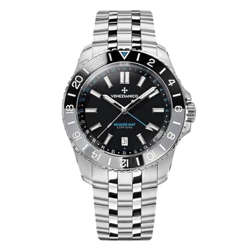 Venezianico ���F�l�`�A�j�R �����Y �A�i���O�r���vNEREIDE GMT Ceratung? 4521500S ������ �P�[�X�a:42mm 20�C���h�� �������K�i2�N�ۏ� �Z���~�b�N�E�^���O�X�e���x�[�� �\�v���[�h���[�u�����g