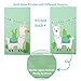 24 Pack Llama Party Treat Bags Llama Cactus Goody Gift Bags for Mexico Fiesta Supplies Cinco de Mayo Baby Shower Birthday Party Decorations