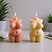 XIAOSHUI Swimsuit Female Candle Mold Sexy Woman Body Candle Silicone Molds for Candles Making Resin Casting Aromatherapy Candles Gypsum Craft Home Decorate