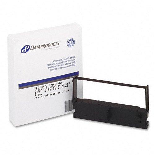Cinta para caja registradora Dataproducts R2156 Nylon Morado 2 packs miniatura 1