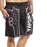Yakuza Herren Gaucho Badeshorts, Schwarz, M