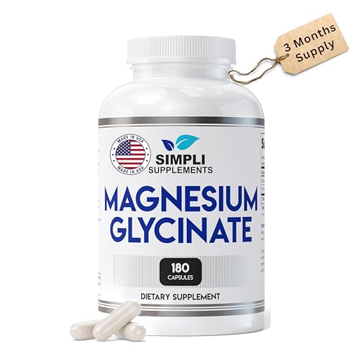 Magnesium Glycinate 400mg per Serving – High Absorption – Gentle