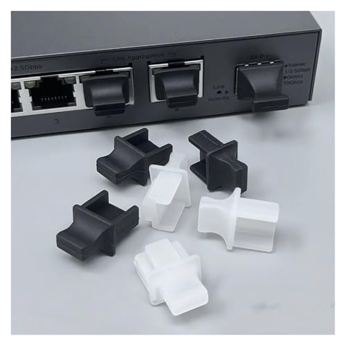 Fundas antipolvo RJ45 Ethernet para mantener limpio el estudio en casa 6
