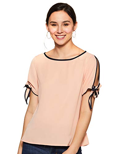 Image of Amazon Brand - Symbol Women's Solid Regular Fit Blouse
