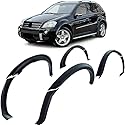 Verbreiterungen Kotflügel Radläufe Set passend für Mercedes ML W164 05-11