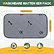 Gimars 6 Stück Welpenunterlagen Waschbar für Hunde 60 x 40 cm Wiederverwendbare Hundetrainingspads Schnell Absorbierend Puppy Pads für Hunde, Katzen, Meerschweinchen