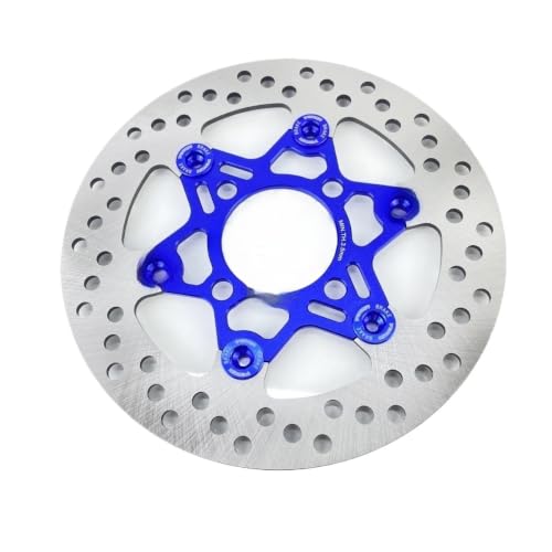 Disque de frein 220mm en alliage d'aluminium bleu haute performance