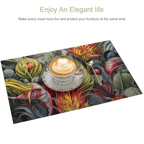 Sets de table thermorésistants et antidérapants pour cuisine - 4