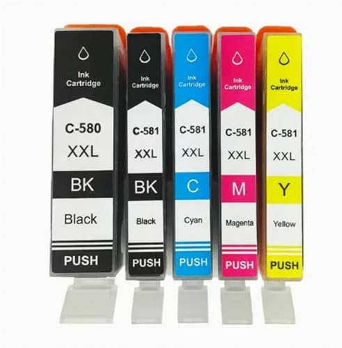 Cartouche d'encre 580XXL pour remplacer vos réservoirs vides sur TS6151 et TS8151